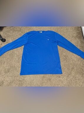 Callaway Royal Blue Long-Sleeve Performance Tee